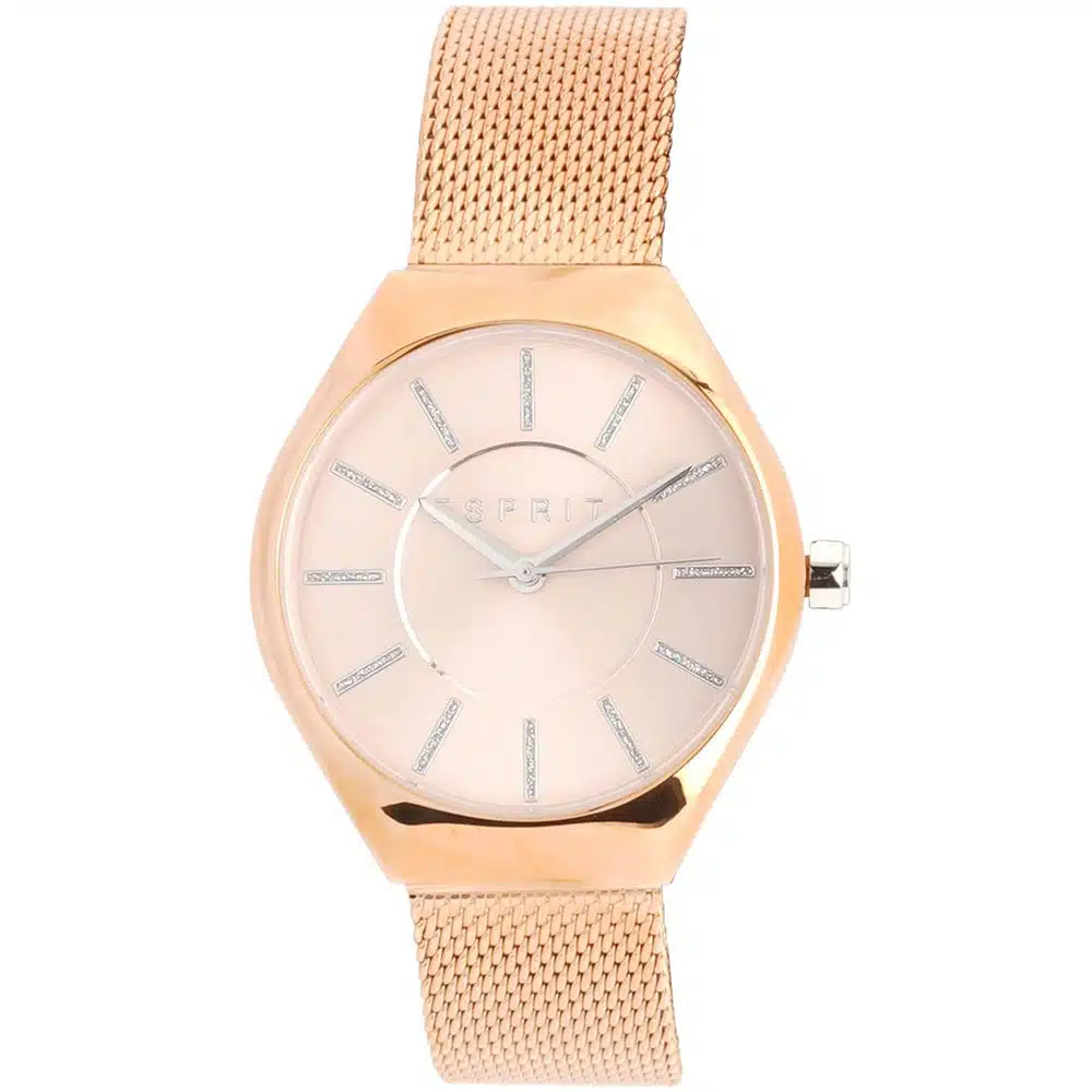 Esprit Copper Women Watch - Stainless Steel Mesh Strap