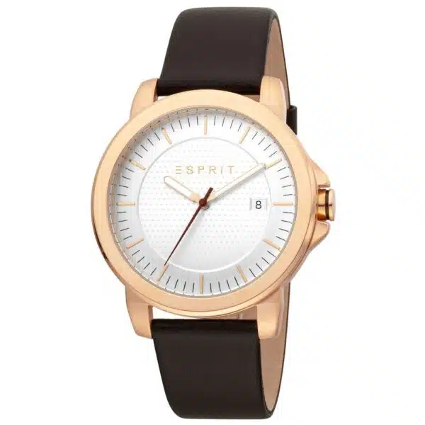 Esprit Brons Analoog Herenhorloge