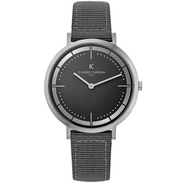 Pierre Cardin Minimalistisch Herenhorloge - Zwart