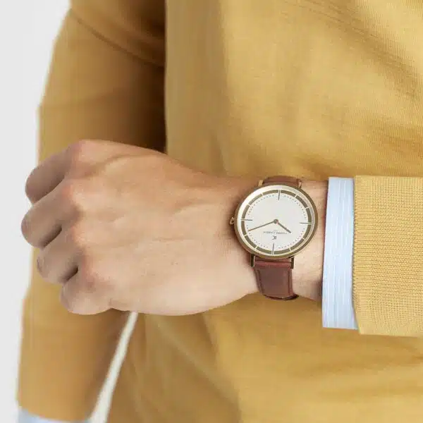 Pierre Cardin Classic Brown Watch Showcase