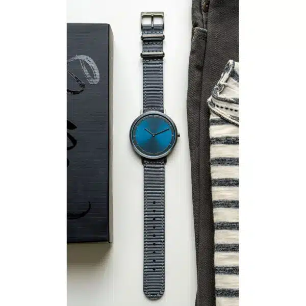 Pierre Cardin Quartz Men Watch - Blue & grey Show