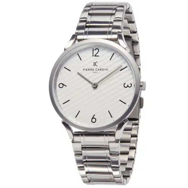 Pierre Cardin Silver Steel Watch Quartz